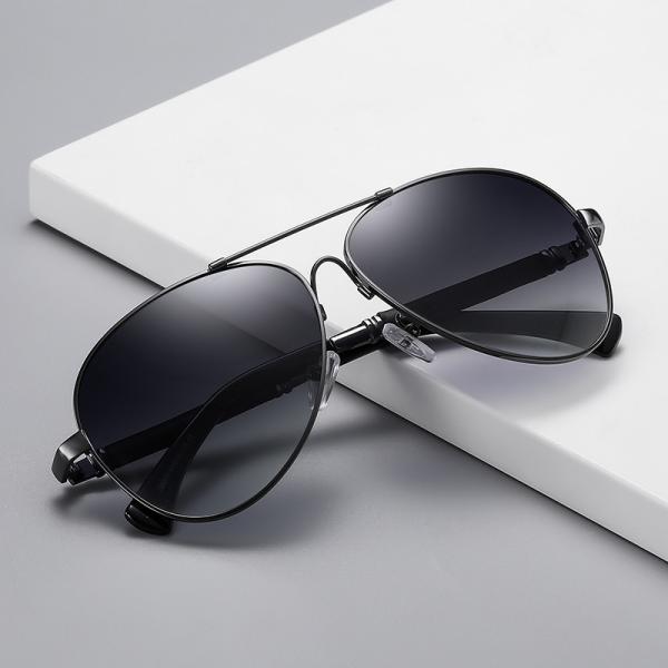 Men Women Metal Aviator Sunglasses Super Elastic Memory Metal