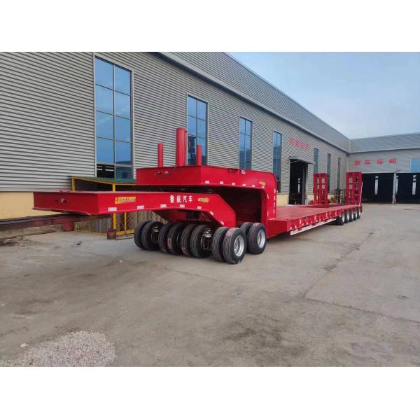 Customized 16500*2550*3580mm Flatbed Semi Trailer for Heavy-Duty Transportation