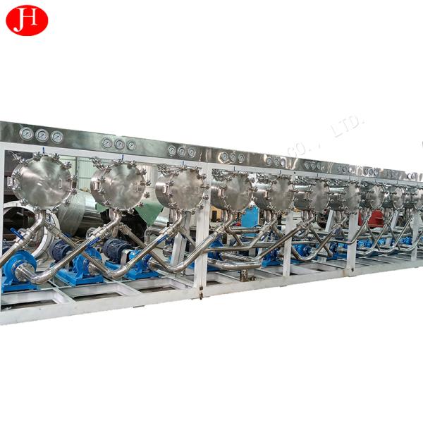 Starch  Slurry Hydrocyclone Machine For Dehydration Washing Concentration