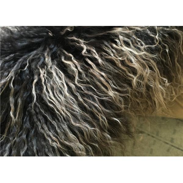 Manta mongol gris real 20