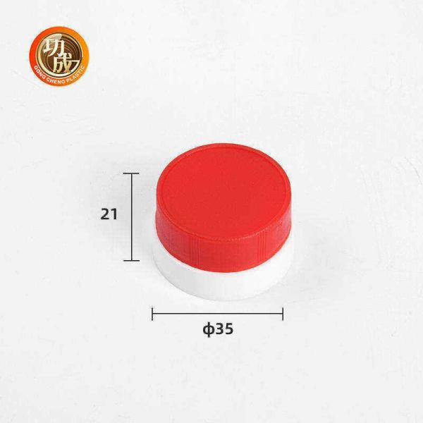 Крышки изготовленного на заказ сальто PP PE крышки бутылок винта соевого соуса пластикового пластикового верхние