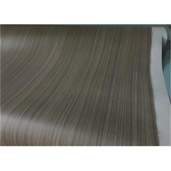 Brown Textured Vinyl Kitchen Door Covering Non Adhesive 150M Per Roll  0.3 X 1400MM