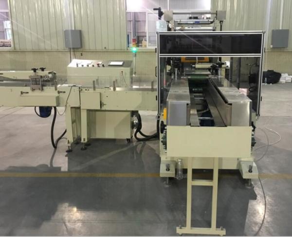 Nylon que empacota sacos faciais da máquina de embalagem 20-80 do lenço de papel/velocidade mínima