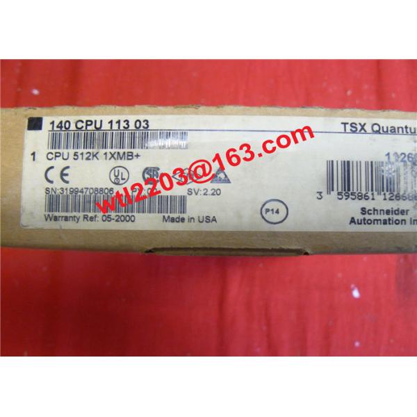 140CPU11303 Schneider Modicon Quantum CPU  Modicon Quantum Processor Programmable
