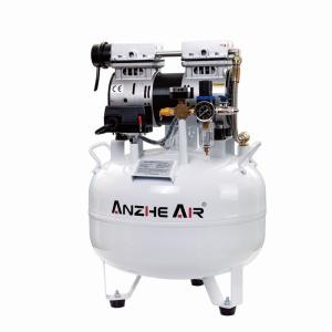 70L/Min Motor de cobre Compressor de ar médico silencioso 32L Compressor dental