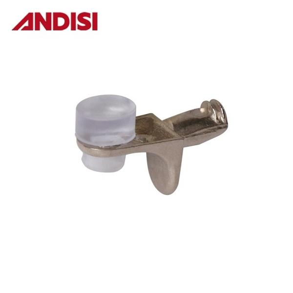 Zinc Finish Furniture Cabinet Shelves Pin Suction Cup Plastic Shelf Support Pegs for Glass