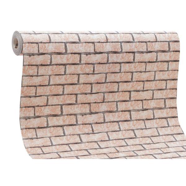 Хаки обои влияния кирпича цвета 3Д съемные для гостиной, материала винила