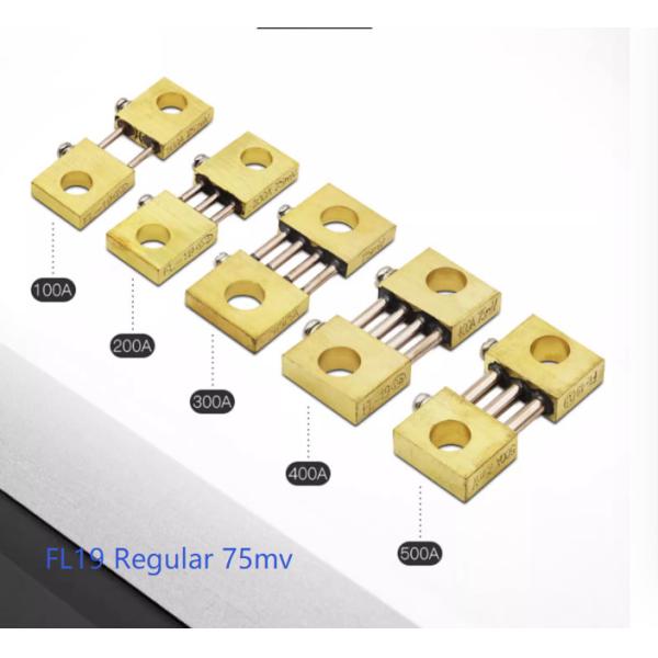 FL-19 75MV 100A 150A 200A 300A 400A 500A 600A 750A 1000A 1500A derivación de placa plana derivación CC para máquina de soldadura