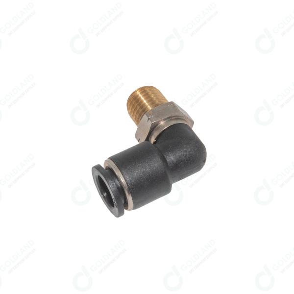 42740613 Automatic Insertion Machine Spare Parts Male Elbow Through Hole SMT Ai Spare parts