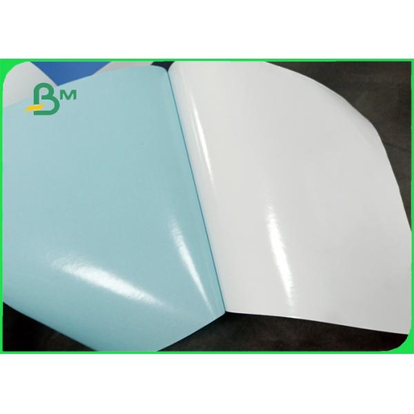 80gsm / 90um Waterproof Oil Proof PVC Resistant Thermal Sticker Paper For Labal