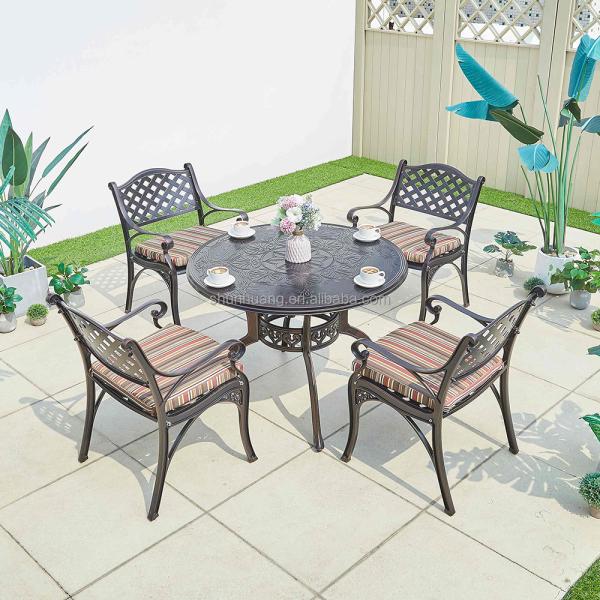 Garden Furniture Plant Bench Outdoor Rest Chair with White Frame and Aluminum Leg
