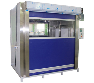 YANING Интеллектуальный грузовой воздушный душ из нержавеющей стали с быстросъемной дверью из ПВХ