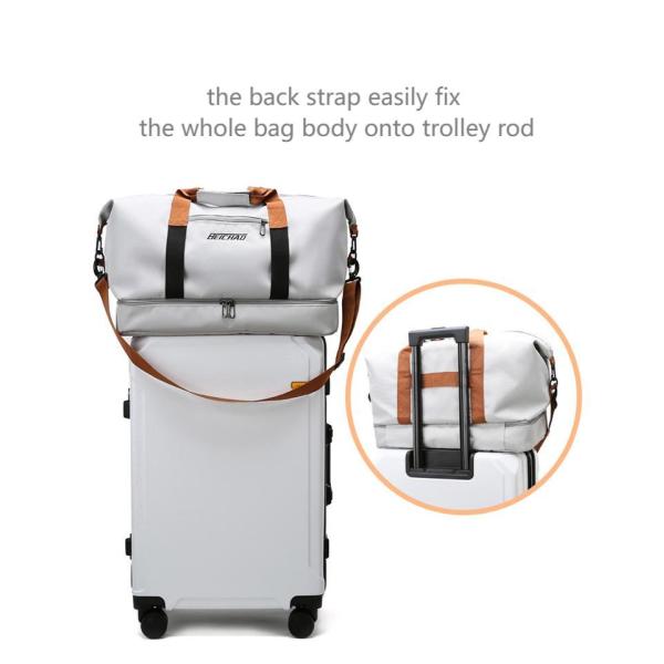 Двухслойный спортзал спортивная сумка для путешествий сумки для путешествий изысканный дизайн Большая вместимость