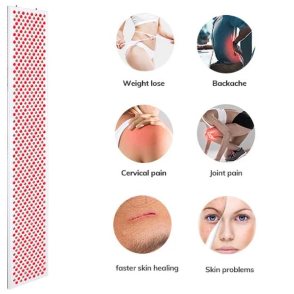 3000 Вт Красный световой терапевтический панель светодиодный полный корпус 660 нм 850 нм устройство для терапии времени