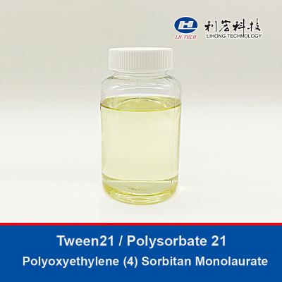 Tween 21 Polysorbate 21 Polyoxyethylene 4 Sorbitan Monolaurate Fatty Acid Esters Surfactant