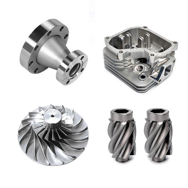 Fabricante de peças de máquinas CNC de aço inoxidável polido com desenhos 2D/3D