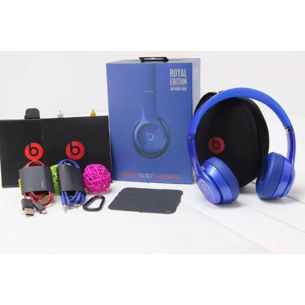 New Best Top Solo2 Bluetooth Wireless MATT BLACK On-Ear Headphones Made In China