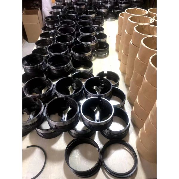 New Komatsu 102mm Spherical Chromium Piston Rings Higher-quality Engine Parts for S6D102S4D105 S6D107 Models