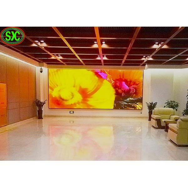 Black SMD Indoor Full Color LED Display Rental , shenzhen led ad board