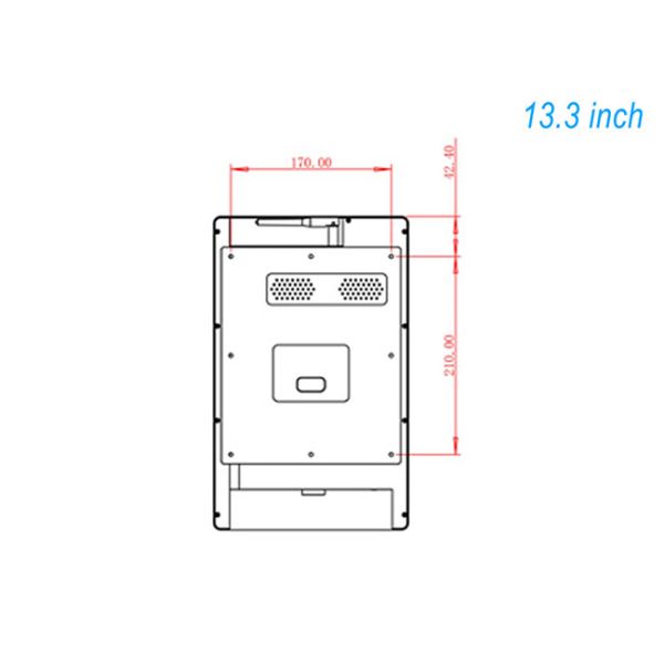 13.3-inch medical consultation room screen, hospital consultation room calling Linux system intelligent triage digital sign