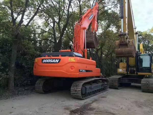 Máquina escavadora da esteira rolante de DX350 Doosan