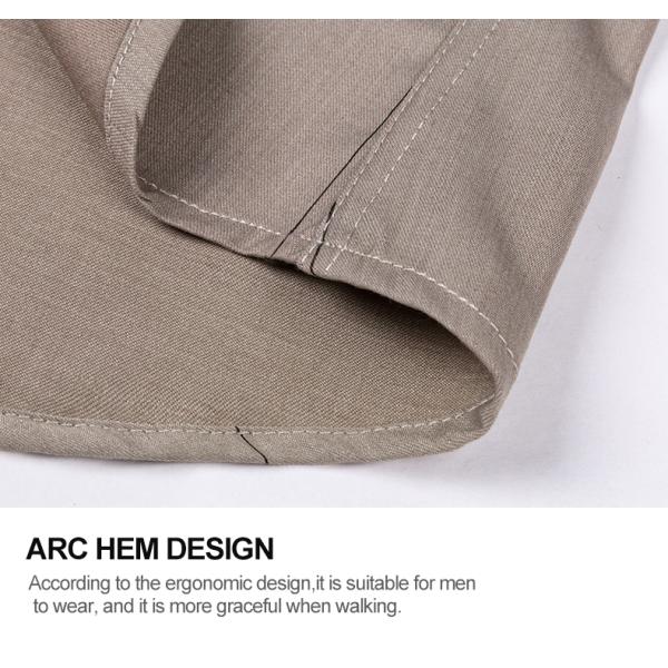 Удобные нежелезные рубашки LCBZ мужская бамбуковая волокна напечатана длинная рукава обычная рубашка