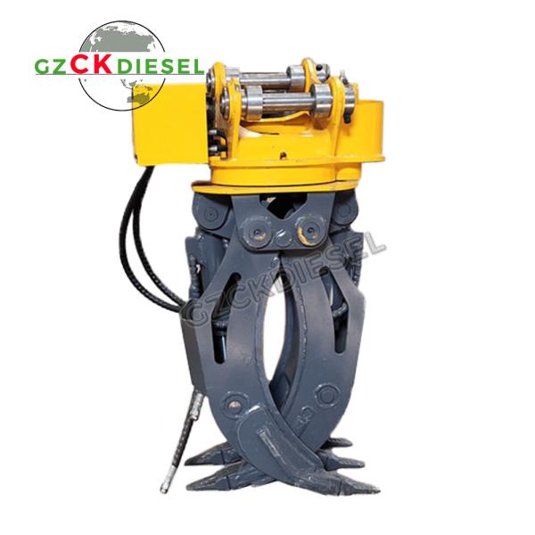 Customized Universal Mechanical Steel Gripper For Excavator