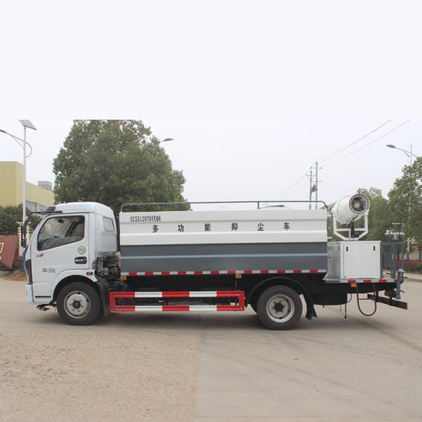 Duolika  Single Row 7000-9000 Liters  Sprinkler Truck  With  Fog Gun    tank Car  Watering Truck