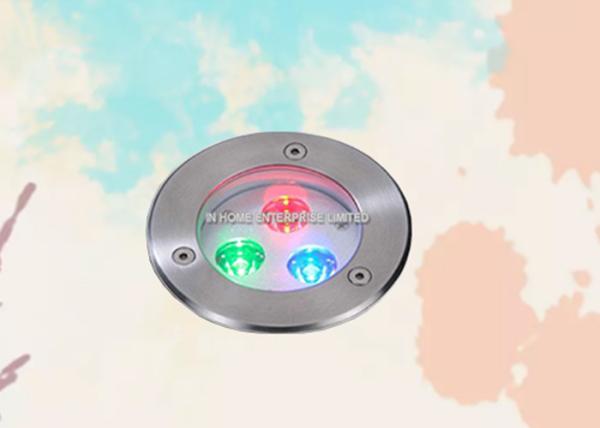 IP68  316 Stainless Steel Embedded LED Pool Light Underwater 3 Watt 50 - 60HZ