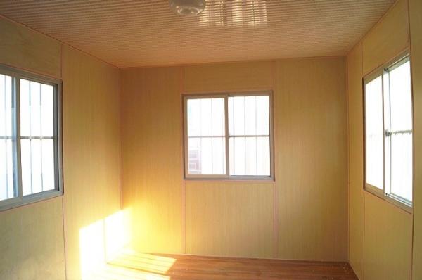 40ft Container Living Homes , Prefab Container House With Sliding Security Door