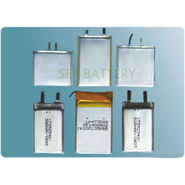 Батарея Lipo полимера лития большой емкости 505050 3.7V перезаряжаемые с доской защиты