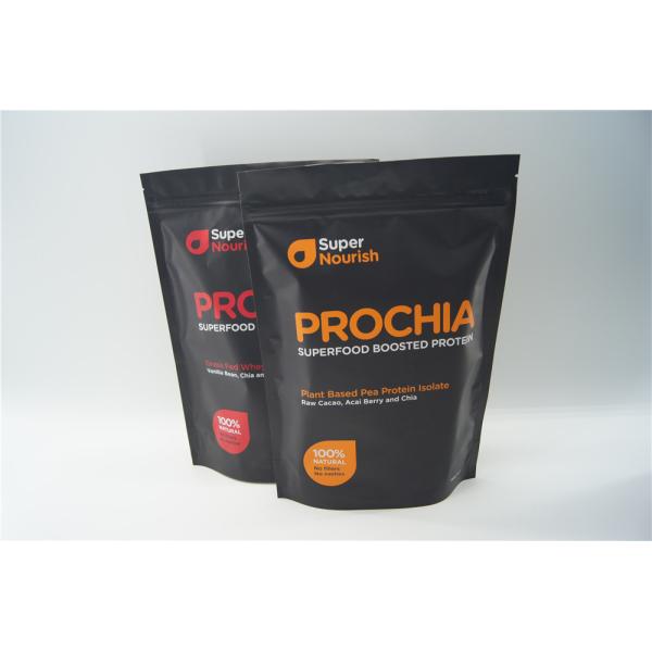 Полиэтиленовый пакет застежка-молнии стоит вверх мешок фольги упаковывая для мяса, свинины, говядины, продукта моря