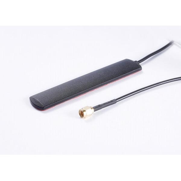 L'antenne à gain élevé adhésive 3M de GSM câblent le connecteur masculin de Sma