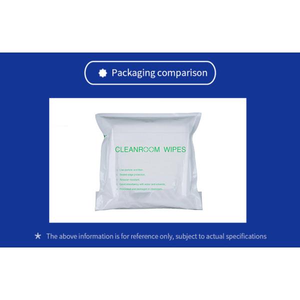 4*4 400pcs 110g  Microfiber Cleaning Dustfree Cloth 100% Polyester Cleanroom Wiper