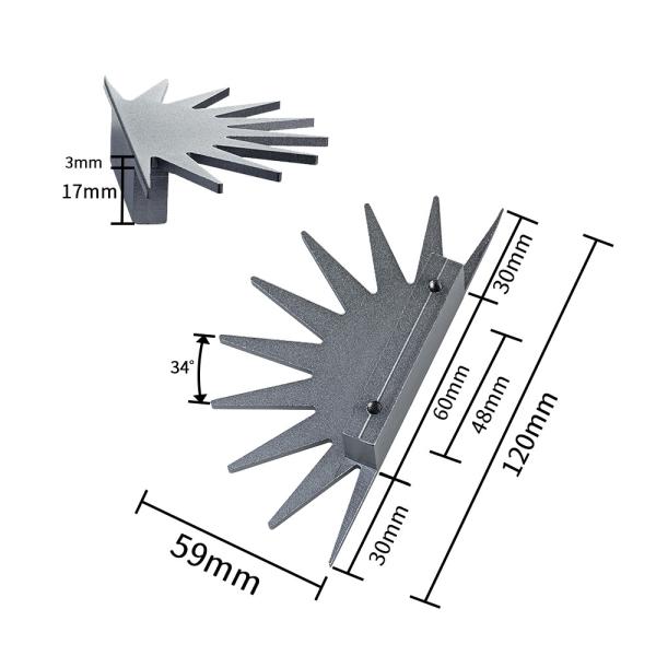 OEM Sun Flower Black Cabinet Handles Customize 12cm For Furniture Door