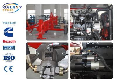 Linha de transmissão polia hidráulica de GS40 77kw 103hp do equipamento
