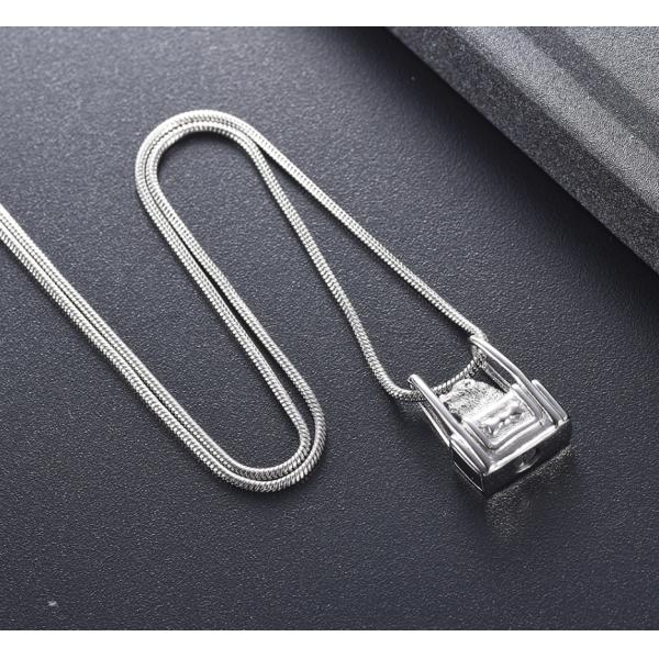 Beautiful Cute Parrot Cremation Pendant for Ashes in Silver Gold Rose Gold and Black
