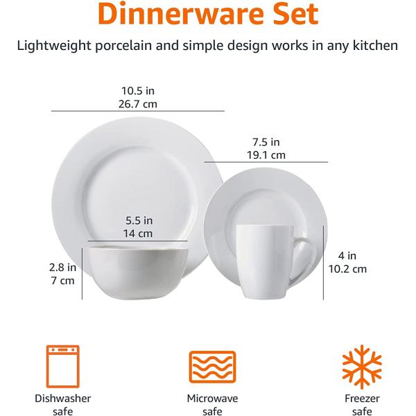 Manufacture Round Dinner Table Set Fine Plates Set for White Bone Porcelain Dinner Ware