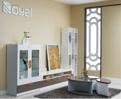 Full Living Room Furniture Sets Modern Simple Style TV Cabinet High Gloss Painting