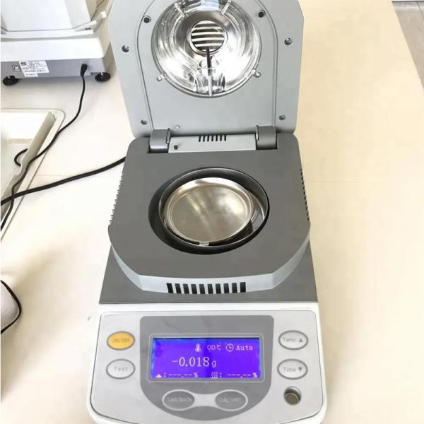Halogen Moisture Analyzer for Rapid Water Content Detection in Tea Wood Grain and Grain