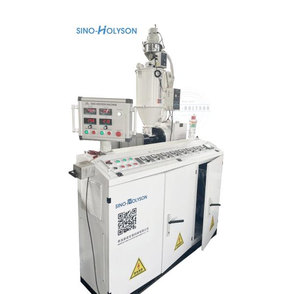Sinohs Round Inlaid Drip Irrigation Pipe Making Machine / Drip Irrigation Pipe Extruder Machine