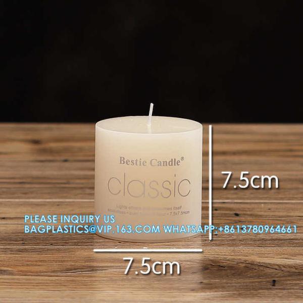 Wholesale Home Hotels Are Romantic And Tasteless Smokeless Lighting Emergency Column Wax Wedding Candlelight Dinner
