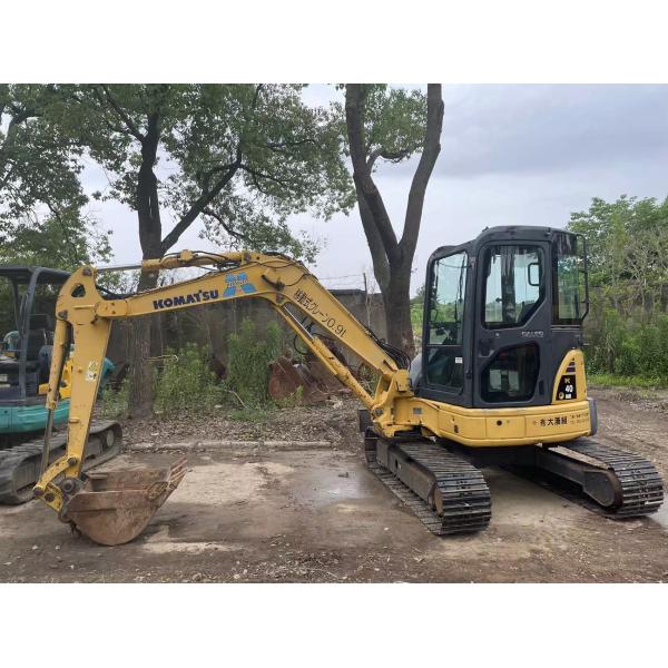 Enclosed Cab Used Komatsu Mini Excavator PC40MR-2 PC35MR-2 PC40MR-2