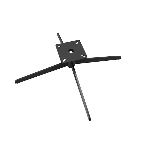 Thickened Cross Leg Sprayed Iron Base Bracket for Four-Legged Office & Sofa Chair Computer Chair Base Plate Fittings