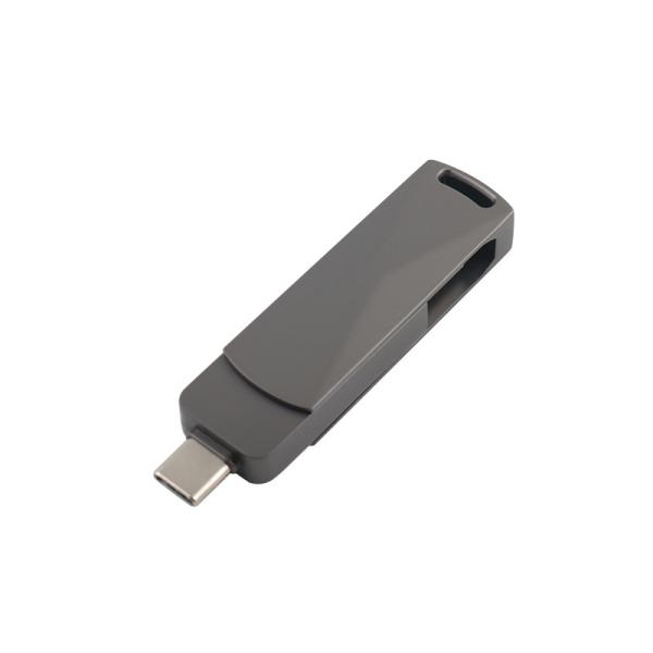 Discos flash USB de tipo C com velocidade rápida 3.0 e formas de torção 3.0