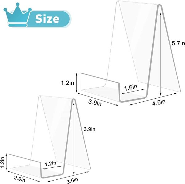 4.5 Book Easel Display Stand Bookshelf Holder Tablets Newspapers Magazines Notebooks Textbooks CDs