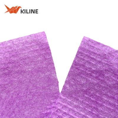 eco friendly purple disposable kitchen wiping cloth cleaning towels rolls custom logo