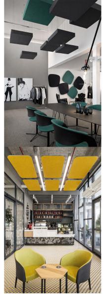 Teak Perforated Acoustic Panels Sound Absorbing Wooden Board for Office Reception