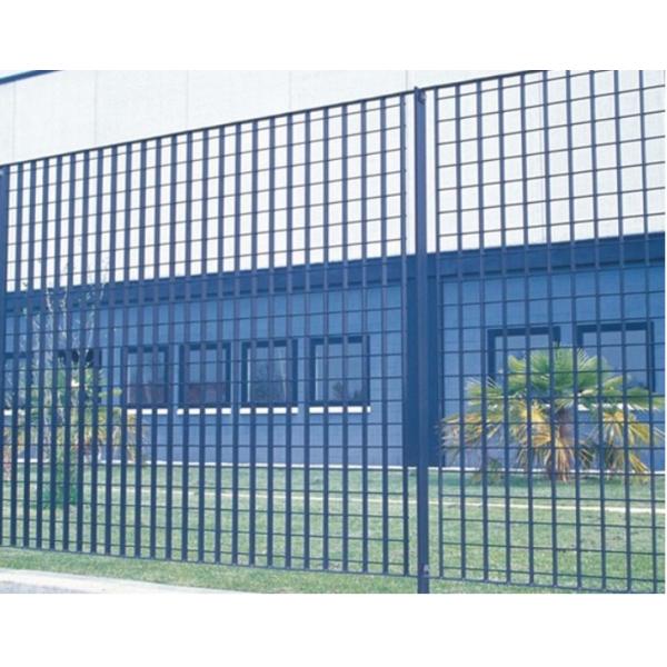 Powder Coated Galvanized Steel Bar Electro Welded Modular Grating Fence