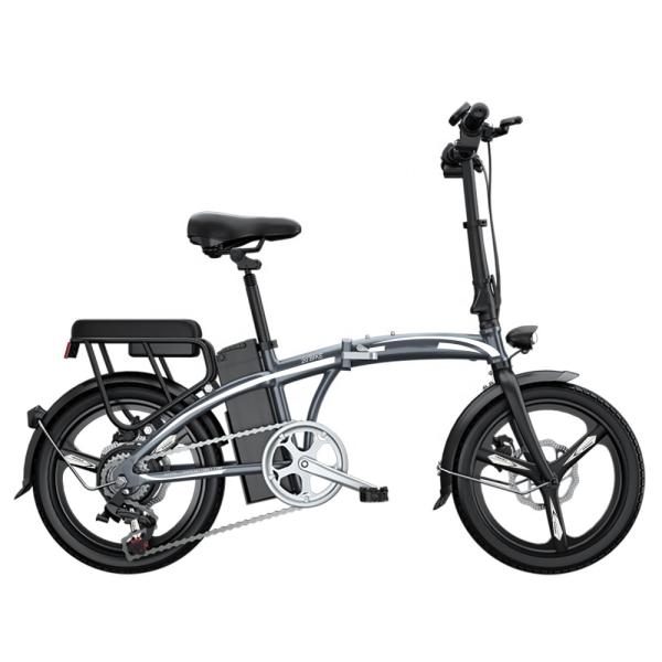 20 Super Light Electric Bike , 7.5AH Foldable Electric Bike For Adults 7speed